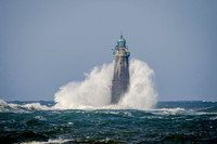 Minot Lighthouse Meets Hurricane Jose, Scituate, MA